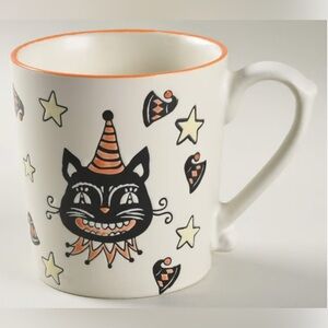 Eli + Ana Chill Cat Collection Black Cat Halloween Ceramic Coffee Tea Mug Cup